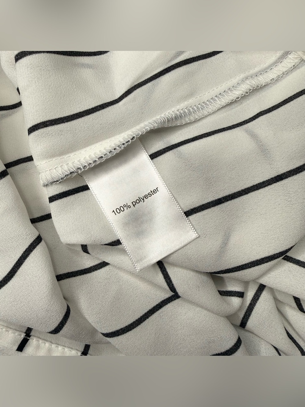 Maurices Striped Button Down Long Sleeve Blouse Size 2X Boho Beach Vacation - Picture 8 of 9